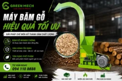 Máy băm gỗ 10 tấn – giải pháp băm gỗ mạnh mẽ, phù hợp cho xưởng sản xuất cần năng suất ổn định mỗi ngày.