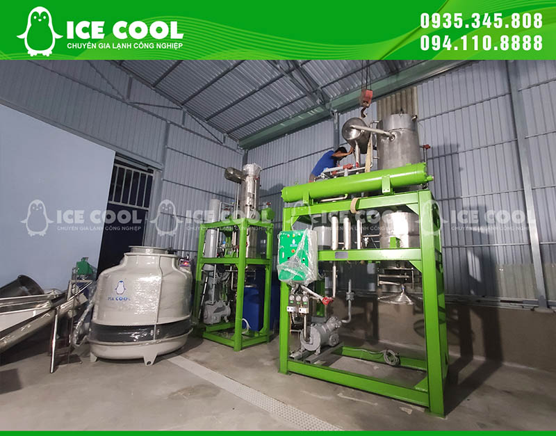 Máy sản xuất đá viên tinh khiết ICE COOL chất lượng cao