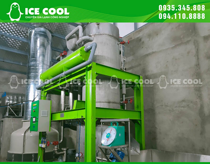 Máy đá viên ICE COOL chất lượng cao đảm bảo hiệu suất sản xuất