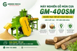 Máy nghiền gỗ GM - 400SM