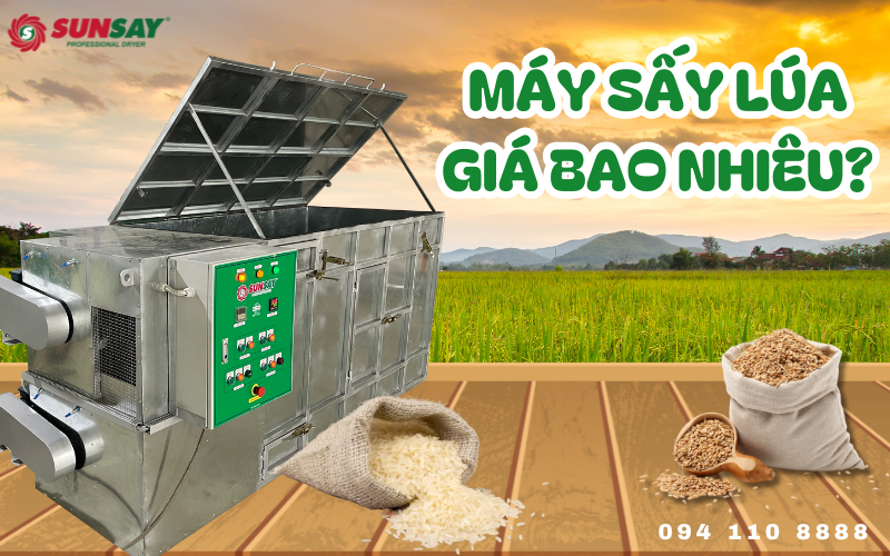 Máy sấy lúa giá bao nhiêu - Có đáng để đầu tư