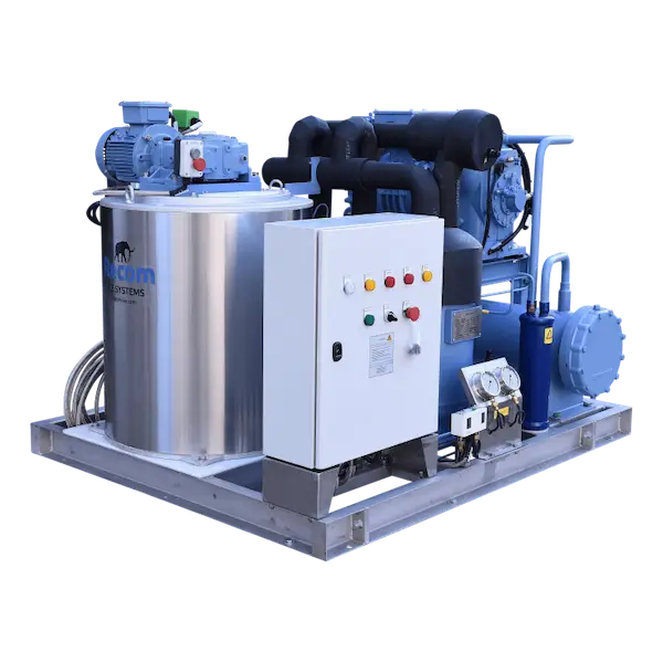 Hình ảnh máy tạo vảy đá hiện đại và tiện nghi