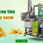 Sản xuất khoai tây sấy giòn tẩm gia vị bằng công nghệ của SUNSAY Sản xuất khoai tây sấy giòn tẩm gia vị bằng công nghệ của SUNSAY