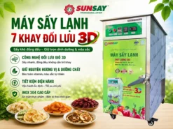 Máy sấy lạnh 7 khay