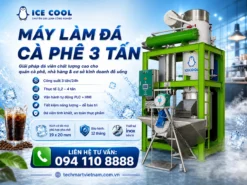 Máy đá cà phê 3 tấn chất lượng cao