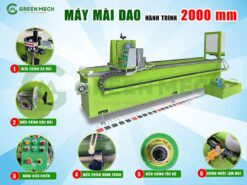 Máy mài dao băm gỗ, băm nhựa, băm giấy HT2000