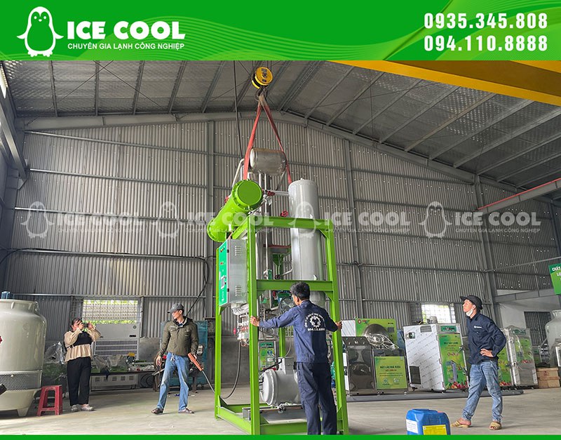 Máy đá viên ICE COOL 3 tấn công suất lớn và chất lượng cao