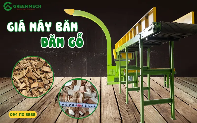 Giá máy băm dăm gỗ xuất khẩu
