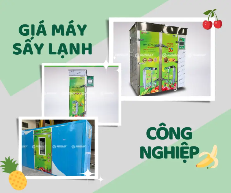 Giá máy sấy lạnh công nghiệp