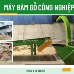 Máy băm gỗ công nghiệp và những ứng dụng trong ngành sản xuất gỗ Máy băm gỗ công nghiệp GREEN MECH