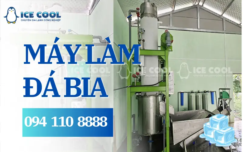Máy làm đá bia hiện đại