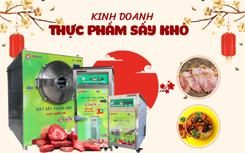 Tận dụng cơ hội kinh doanh thực phẩm sấy để tăng lợi nhuận trong dịp Tết 2025