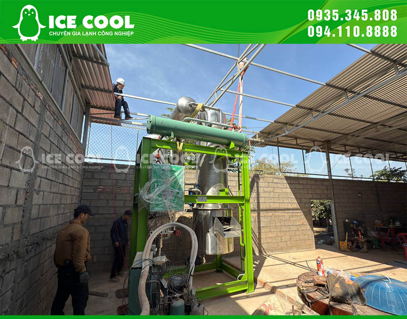 Máy đá viên ICE COOL cất lượng cao, ra đá nhanh chỉ từ 45 - 50 phút