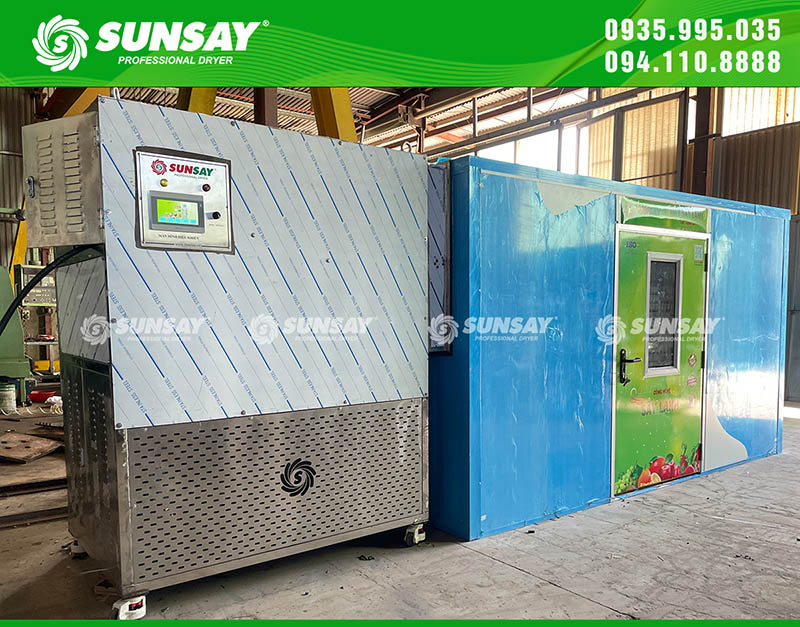 Máy sấy lạnh công nghiệp SUNSAY 500kg