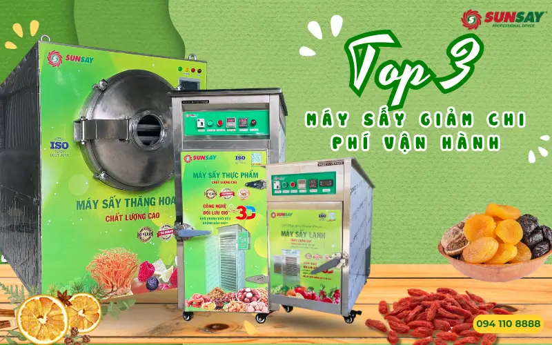 Tiết kiệm tối đa với TOP 3 máy sấy giảm chi phí vận hành
