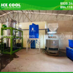 Hệ thống máy đá viên ICE COOL bao gồm đầy đủ thiết bị từ máy đá viên, lọc nước, tháp giải thiết...