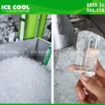 Đá viên tinh khiết đạt tiêu chuẩn chất lượng cao