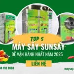 TOP 5 máy sấy dễ vận hành nhất năm 2025 – Vận hành đơn giản, hiệu quả vượt trội TOP 5 máy sấy dễ vận hành nhất năm 2025 – Vận hành đơn giản, hiệu quả vượt trội