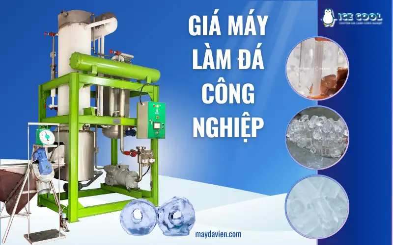 Giá máy làm đá công nghiệp