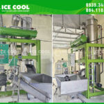 Lắp đặt hệ thống máy đá viên 5 tấn tại Đồng Tháp