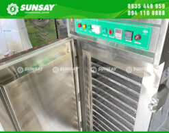 Khung sấy và khay sấy được làm bằng INOX 304