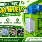 Tư vấn đầu tư: Máy nghiền 2 trục giá bao nhiêu để tối ưu chi phí sản xuất? Máy nghiền 2 trục giá bao nhiêu?