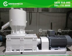 Máy được ứng dụng cho nhà máy ép viên nén xuất khẩu