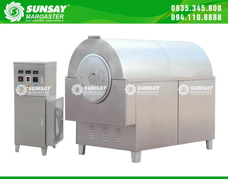 Máy rang công suất lớn dành cho các cơ sở sản xuất lớn