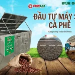 Có nên đầu tư máy sấy cà phê tăng năng suất chế biến trong giai đoạn hiện nay? Máy sấy cà phê tăng năng suất chế biến