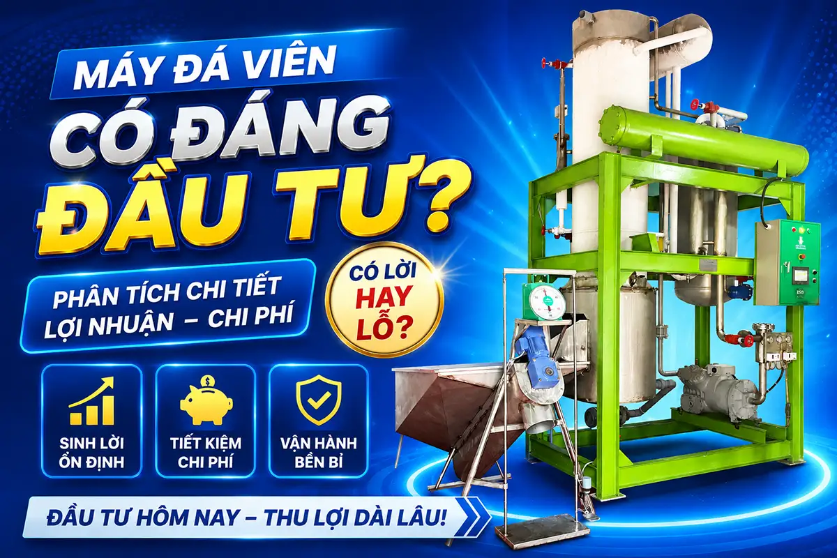 Máy đá viên có đáng đầu tư hay không?