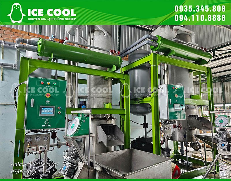 Máy đá viên ICE COOL chất lượng cao, hiện đại, tạo đá nhanh chóng và tinh khiết