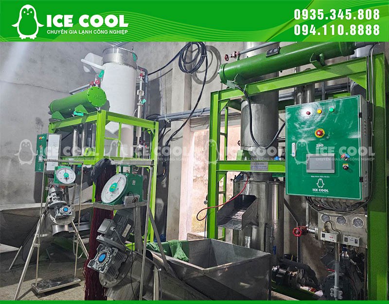 Cung cấp và lắp đặt máy đá bia 5 tấn và máy đá cà phê 3 tấn tại Gia Lai