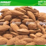 Đầu tư máy rang hạnh nhân giúp tăng năng suất và tiết kiệm chi phí Hạnh nhân rang với máy rang SUNSAY có màu đẹp, chín đều