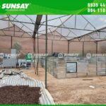 Bàn giao máy sấy vĩ ngang 5 tấn sấy cà phê tại Đắk Nông - Nâng cao chất lượng hạt cà phê sau thu hoạch Máy được đội ngũ kỹ thuật viên của SUNSAY lắp đặt tại vị trí cố định