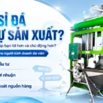 Phân tích bài toán tự sản xuất đá hay đi mua sỉ về giao lại? Tự sản xuất đá hay đi mua sỉ