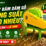 Máy băm dăm gỗ công suất bao nhiêu là phù hợp với quy mô xưởng của bạn? Máy băm dăm gỗ công suất bao nhiêu