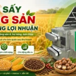 Máy sấy nông sản giúp tăng lợi nhuận: Không còn nỗi lo nông sản ế, hư hỏng, bán tháo Máy sấy nông sản giúp tăng lợi nhuận