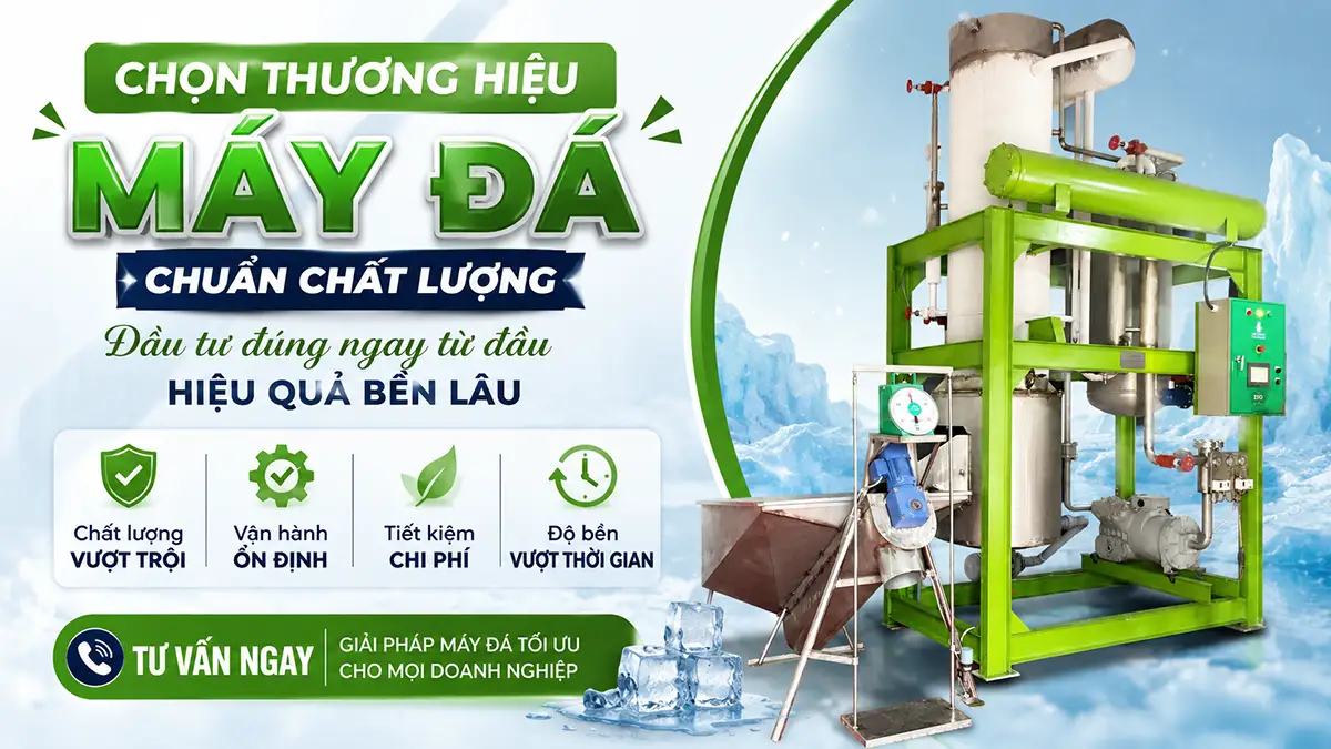 Tại sao nên chọn thương hiệu máy đá có dịch vụ hậu mãi tốt?
