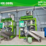 Cung cấp 2 máy đá viên công suất vừa đến Lâm Đồng - Phục vụ nhu cầu mùa nắng nóng ICE COOL cung cấp 2 máy đá viên công suất vừa đến Lâm Đồng cho khách hàng