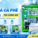 Cung cấp máy đá viên 7 tấn đến Long An – Giải pháp tối ưu cho sản xuất đá sạch công suất lớn Lắp đặt máy đá viên công suất 7 tấn tại Long An