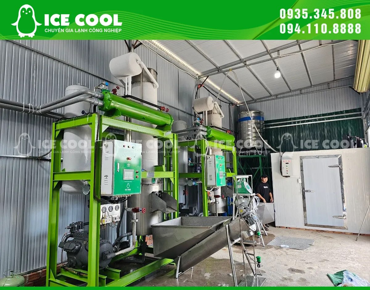 Máy đá viên ICE COOL chất lượng cao, hiện đại
