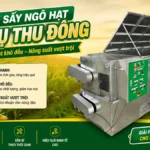 Máy sấy ngô hạt cho vụ thu đông: Không còn phụ thuộc vào nắng, giảm áp lực mùa thu hoạch Máy sấy ngô hạt cho vụ thu đông