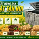 Máy sấy nông sản lắp đặt tận nơi, bảo hành chính hãng toàn quốc Máy sấy nông sản lắp đặt tận nơi