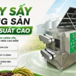 Máy sấy nông sản năng suất cao đáp ứng nhu cầu sản xuất liên tục Máy sấy nông sản năng suất cao