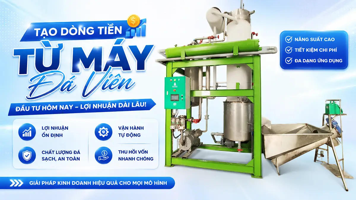 Hiệu suất đầu tư và khả năng tạo dòng tiền từ máy đá viên