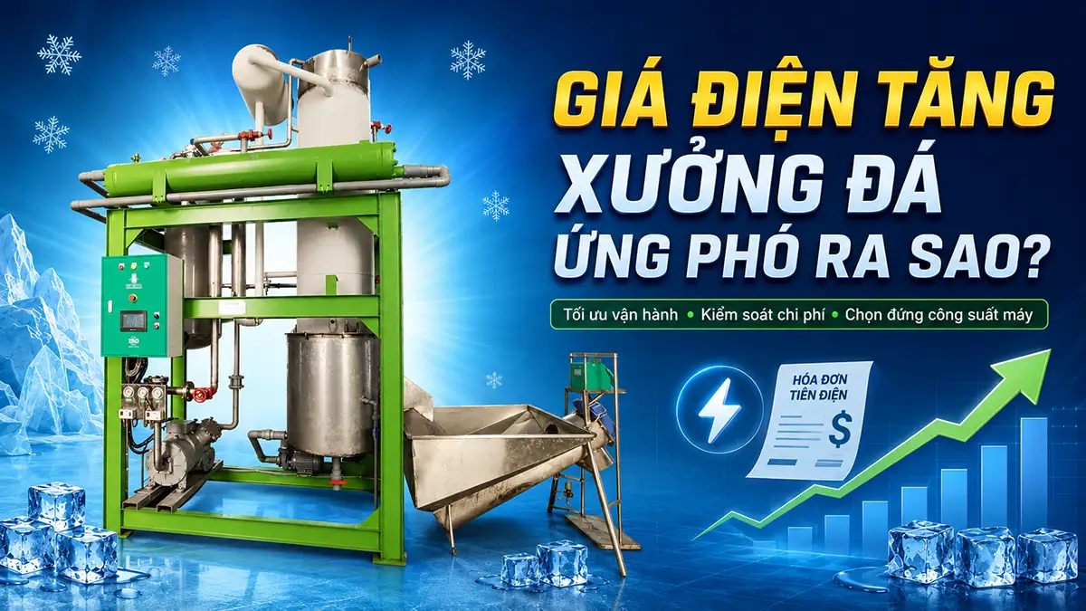 Giá điện tăng ảnh hưởng thế nào đến ngành đá viên?