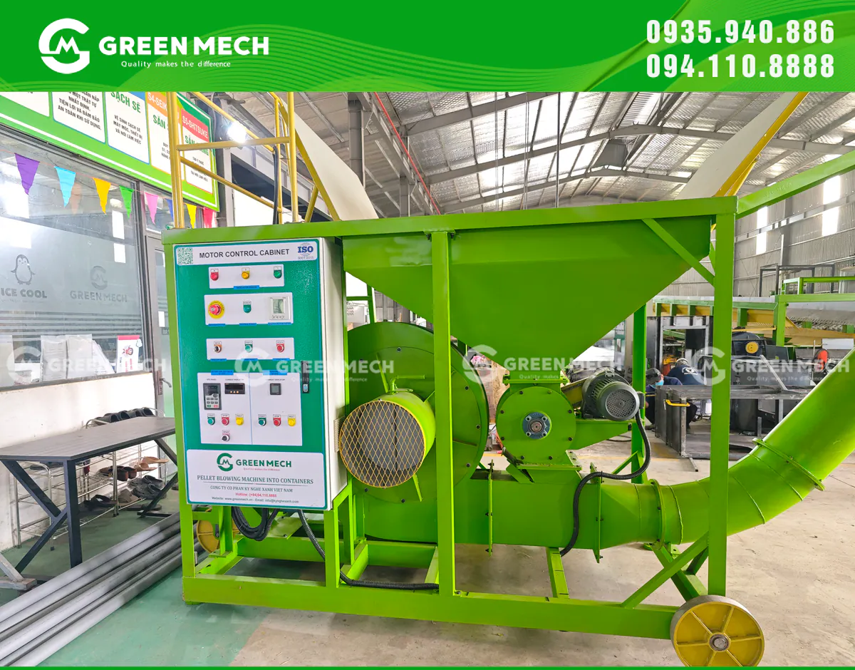 Máy có lực phun mạnh mẽ, phun nhanh chóng