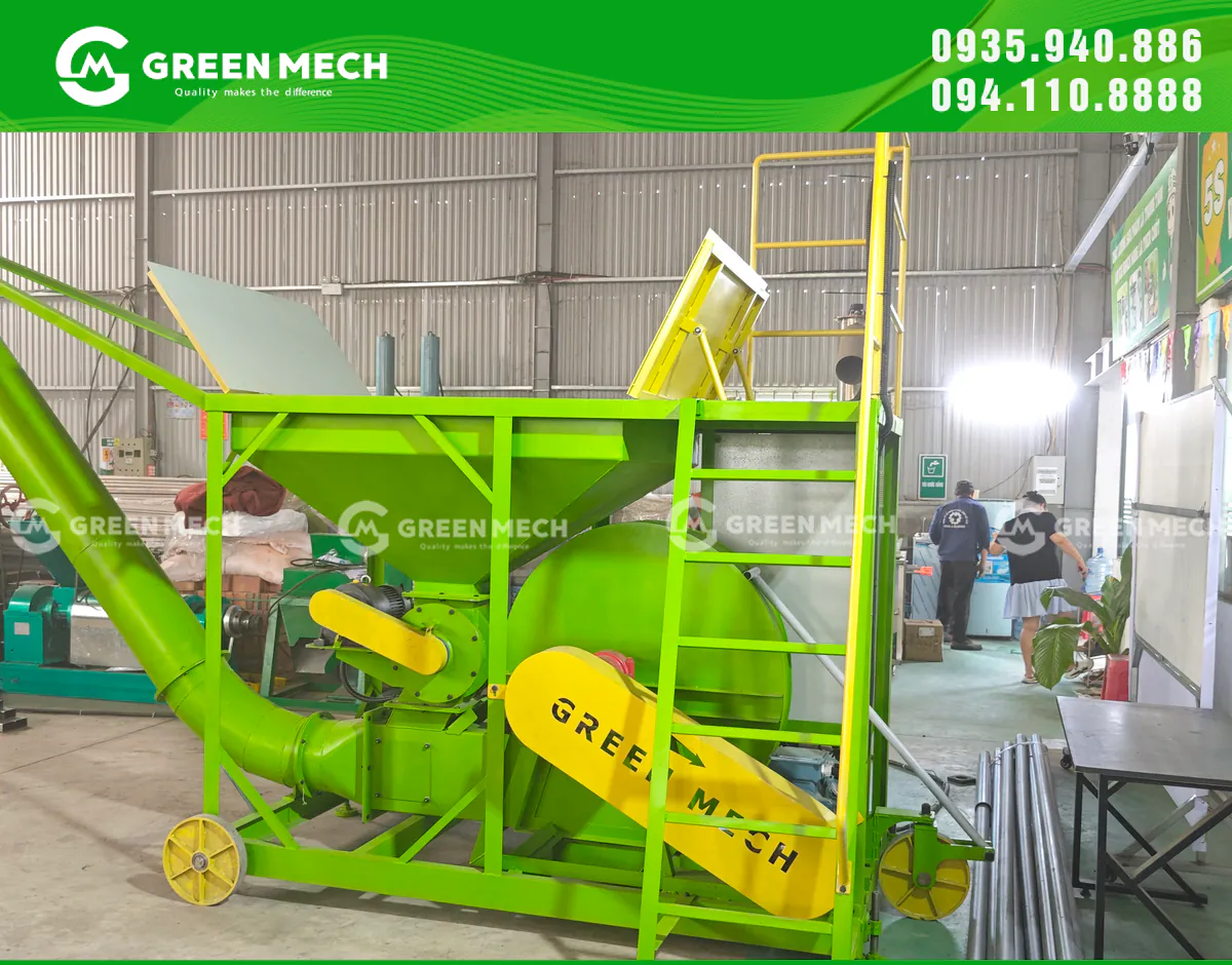 Máy được làm với vật liệu cao cấp, chắc chắn