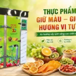 Xu hướng sản xuất thực phẩm sấy giữ màu và hương vị tự nhiên Sản xuất thực phẩm sấy giữ màu