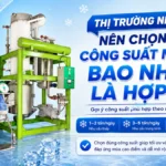 Công suất máy đá nào phù hợp với thị trường nhỏ? Công suất máy đá nào phù hợp